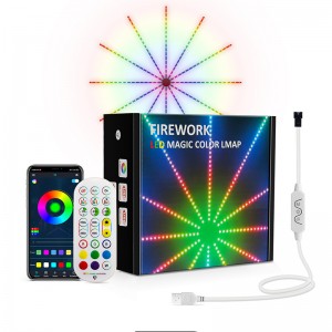 Firework Gaming lights for wall