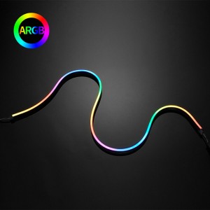 Case PC Gaming Neon Flex Strip