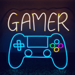 Neon Sign Gaming Room