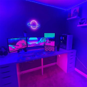 Neon Sign Gaming Room