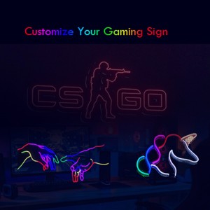 Neon Sign Gaming Room